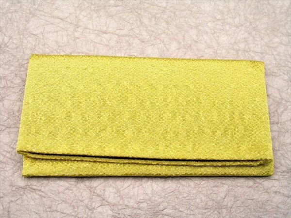 【念珠袋 CHIRIMEN 1.芥子色】